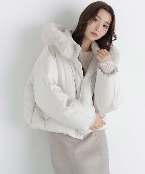 フードファーショートダウン 26AW