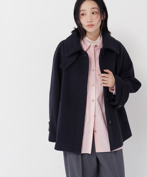 ステンカラーハーフコート 26AW