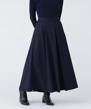 〈NAVY NAVY〉 裾幅調整ができるスカートみたいなワイドパンツ