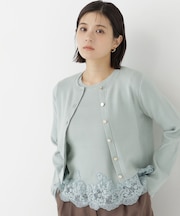<Oggi.jp掲載>裾レースアンサンブル