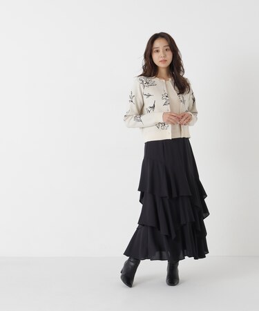 <CanCam.jp掲載>ティアードスカート 26AW