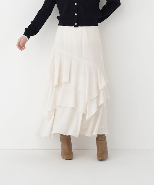 ＜CanCam.jp掲載＞ティアードスカート　26AW