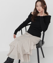 <CanCam.jp掲載>ティアードスカート 26AW