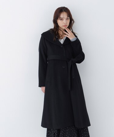 ショールカラーベルテッドコート 26AW