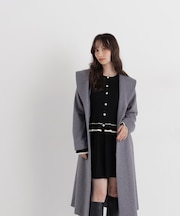 ショールカラーベルテッドコート 26AW