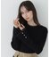 モックネックシアーカフスニット　26AW