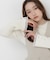 モックネックシアーカフスニット　26AW