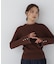 モックネックシアーカフスニット　26AW