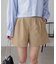 ベルト付きショートパンツ