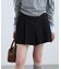 プリーツショートパンツ