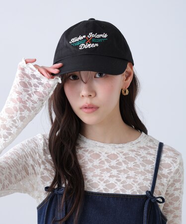 ショップ刺繍キャップ