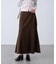 起毛ストレッチパネル切替マーメイドスカート
