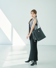 フェザーヤーンジレセットニットワンピース24AW