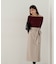 ラップ風リボンタイトスカート　24AW