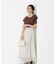 ケープ風ニットドッキングワンピース 25AW