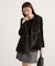 フェイクファーペプラムジレ 25AW