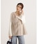 フェイクファーペプラムジレ 25AW