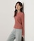 ＜ウォッシャブル＞ポロリブニット 25AW