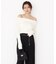 ＜谷川菜奈さん着用＞オフショルリブニット 25AW