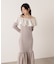 2wayオフショルニットワンピース 25AW