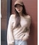 ミニシャギーオフショルニット 25AW