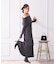 オフショルリブニットワンピース 25AW