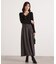 ニットドッキングレディーワンピース 25AW