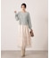 部分プリーツティアードスカート　25AW