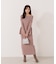 オフショルペプラムニットセット　25AW