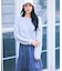 ビジュー付畔ニット　25AW