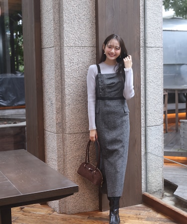 <加藤栞さん着用>アシメタックジャンスカ
