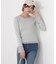 部分シアーフレアスリーブニットトップス　26SS