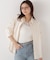〈a／mie〉オーバーシャツ　26SS