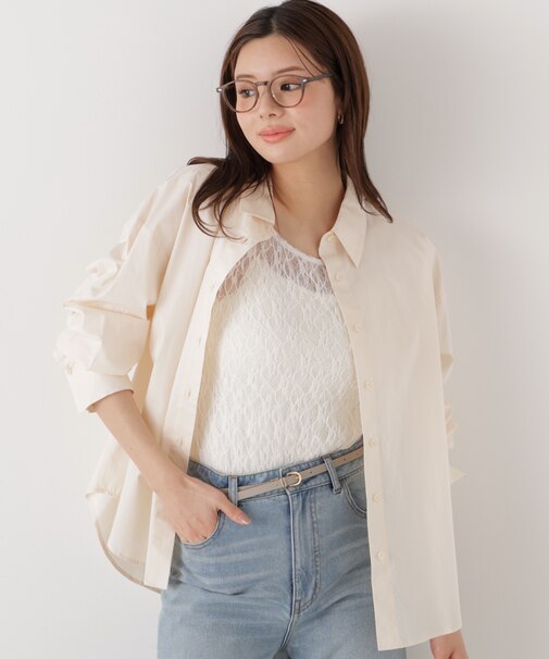 〈a/mie〉オーバーシャツ 26SS