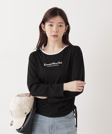 〈a/mie〉ドロストシアートップス 26SS
