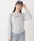 〈a／mie〉ドロストシアートップス　　26SS