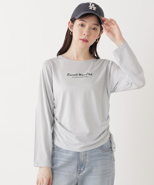 〈a/mie〉ドロストシアートップス 26SS