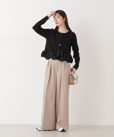 ビットハイウエストワイドパンツ 26SS