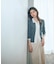 ＜今村朱里さんコラボ＞レイヤード風リブニット 26SS