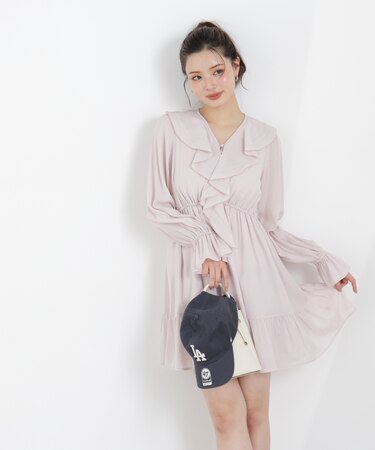 《EDIT COLOGNE》ラッフルミニワンピース 26SS