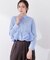 〈a／mie〉ホイップフリルシャツ　26SS