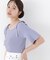 ＜ウォッシャブル／UV＞肩リボンオフショルニット　26SS