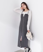 〈a/mie〉デニムジャンスカ 26SS