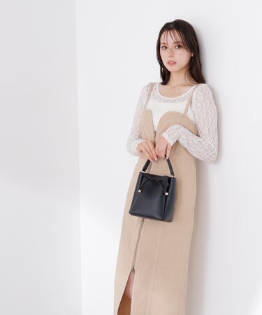 〈a/mie〉デニムジャンスカ 26SS
