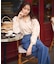〈a／mie〉ドロストスリーブシャツ 26SS