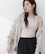 〈a／mie〉ドロストスリーブシャツ 26SS