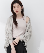 〈a/mie〉カップ付きアメスリ 26SS