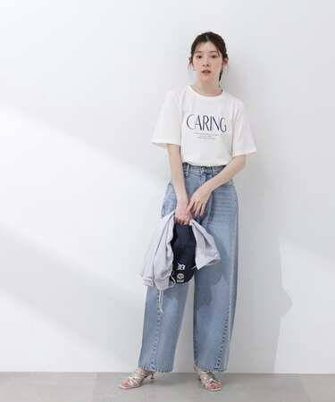 〈a/mie〉ワイドバレルパンツ 26SS