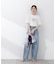 〈a／mie〉ワイドバレルパンツ 26SS