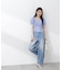 〈a／mie〉ワイドバレルパンツ 26SS